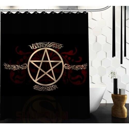 Mysterious pagan Home Decoration Fabric Modern Classical Shower Curtain bathroom Waterproof 60x72" 66x72" 48x72" Drop Shipping