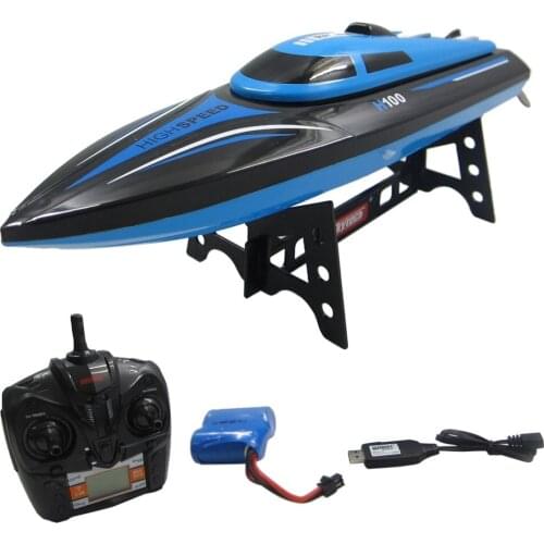 High Speed Racing Boat Model H100 H101 H102 H116 H112 H110 H106 2.4HG Mode Switch Self Righting Rc Boat Toys