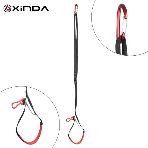 XINDA Professional Rock Climb Equipment High Strength Polyester Climbing Foot Padel Belt Ascending Device Band