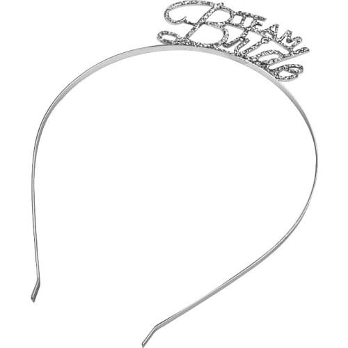 Bride Decoration Bride Party Bridal Shower Head Wear Wedding Party Decor Hen Bachelorette Party Supplies HW41