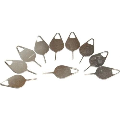 10Pcs/Set Specially Shape Sim Card Tray Opening Removal Tool,Eject Pin Tool Replacement for Multi-model Mobile Phone