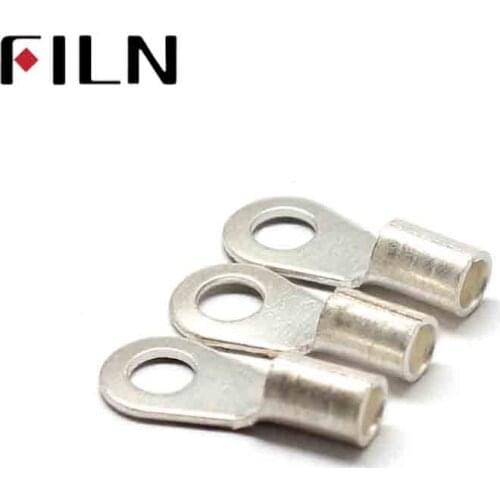 150pcs OT1.5-3 Brass Copper Lug Non Insulated Round Circular Nake O Ring Cable Wire Cold Press Connector Crimp Terminal