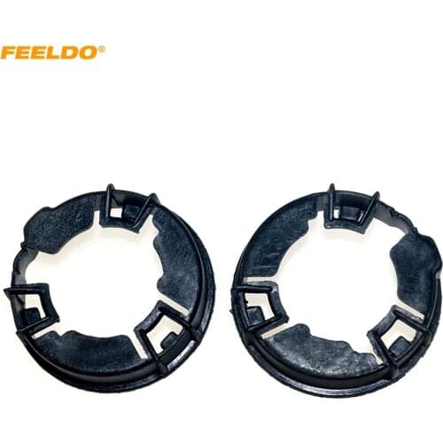 FEELDO 2Pcs Auto HID Headlight Xenon Bulb Holder Socket Adapter For Bosch D1 Special HID Light Bulb Base