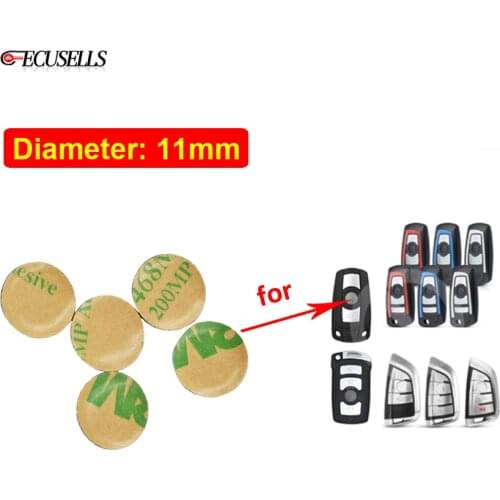 5Pcs/Lot 11mm Remote Key Emblem Logo Replacement Car Key Logo for BMW 3 Series 5 Series 7 Series X3 X4 X5 X6