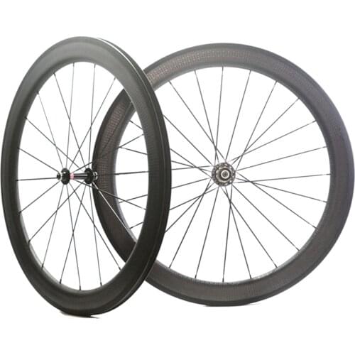 700C dimple surface road carbon bicycle wheels 26mm width 58mm depth Road Bicycle carbon wheelset ,basalt brake sueface,U-shape