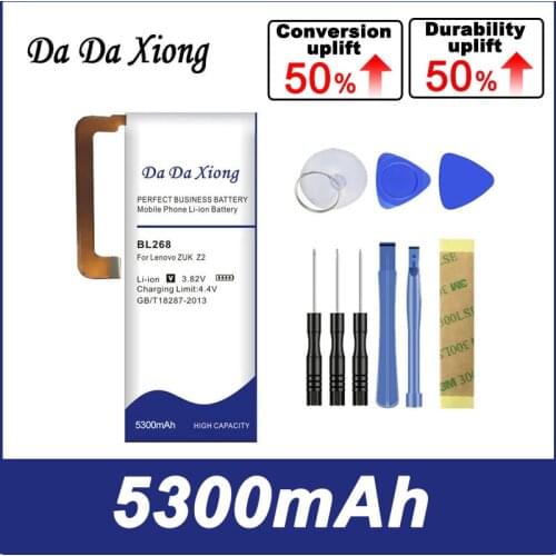 Da Da Xiong 5050mAh BL268 battery for Lenovo zuk Z2 Z2131 phone