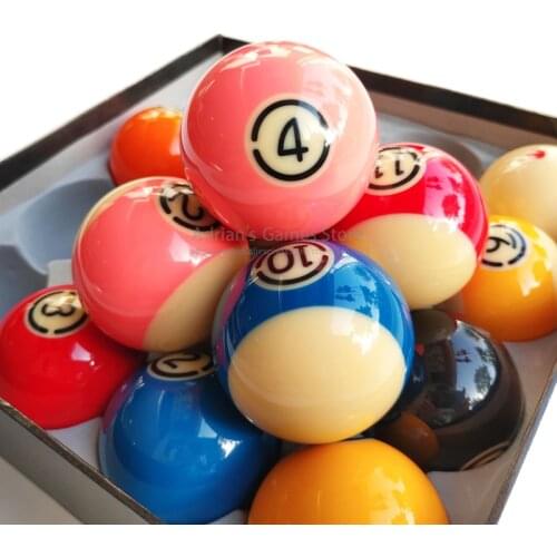 Pool Balls Set Tournament Billiards 5.72cm Multi Games Pool Practice Including 16PCS