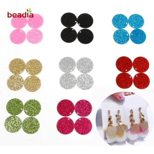 Dia 20mm 110pcs High Quality Multicolor Fashion Glitter Sequins For Clothing Accessories DIY Art Decoration Jewelry Making