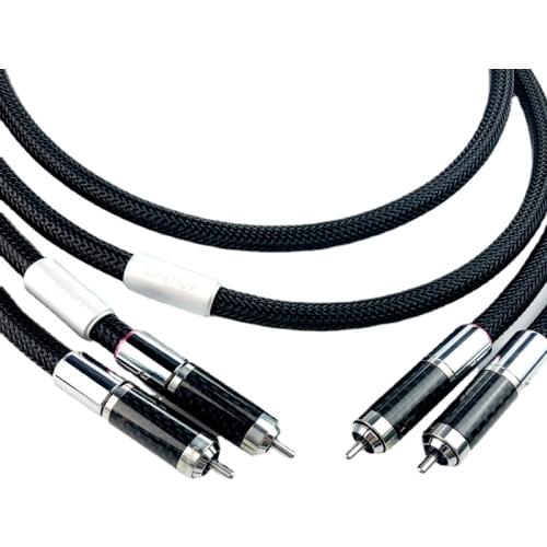 Furutech LineFlux Flux Series with Carbon Fiber RCA Plug Audio Cable for Amplifier CD Player