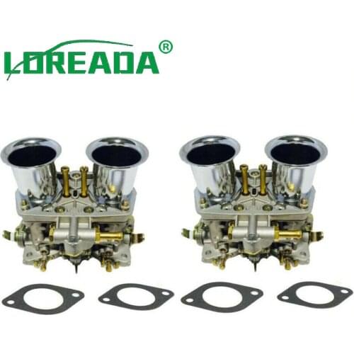 2PCS X 40 IDF CARBY Carburetor 2 Barrel For WEBER 40 IDF For Bug Volkswagen Beetle Fiat
