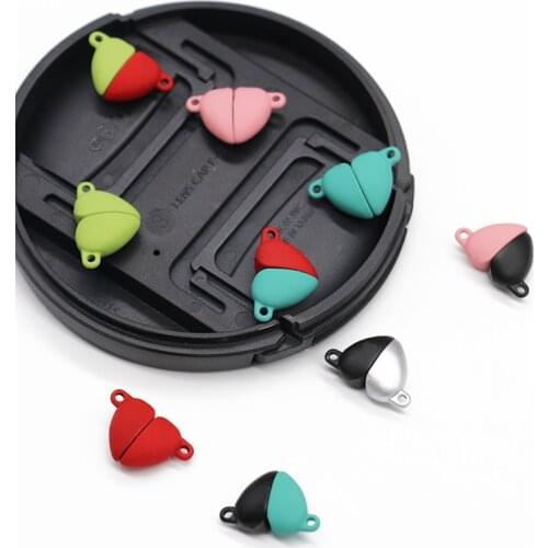 Mibrow 5PCS 16x11mm Love Heart Shape Magnetic Clasps Fit Bracelets Necklace End Clasps Connectors Jewelry Making Findings