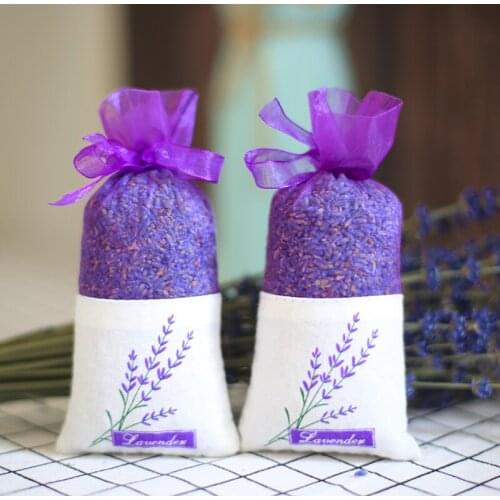 Natural Lavender Bud Flower Sachet Bag Filling Lasting Car Room Air RefreshingAromatherapy Aromatic WardrobeDesiccant