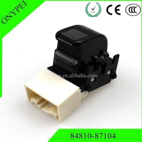 OEM 84810-87104 Car Passenger Side Electric Power Window Switch ABS Plastic for Daihatsu Auto Window Control Switch New Arrivals