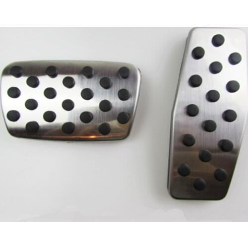 Stainless Steel Foot Pedal Rest Fuel Cover For Buick Encore Lacrosse Regal Verano Excelle For Chevrolet Cruze Explorers