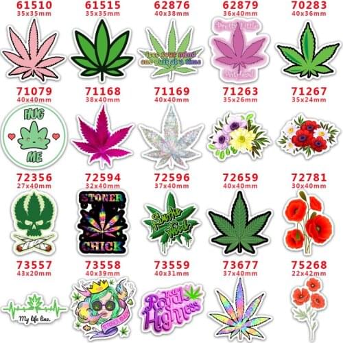 DIY Craft Supplies Sewing Accessories Cartoon Plant Printed Planar Resins Mold 10 Pieces. PR-61510