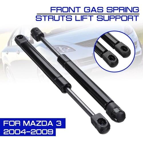 2pcs Car Rear Trunk Tailgate Gas Spring Shock Lift Struts Support Rod Arm Bars Bracket For Mazda 3 2004-2009 BN8W56930 BN8V56930