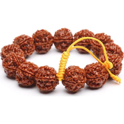 Old Rudraksha seeds Tibetan Buddhism Amulet Bracelet