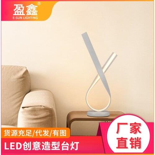 Nordic led crystal table lamp purple bedroom lamps led table lamp art deco table lamp swan desk lamp lampe de bureau living room