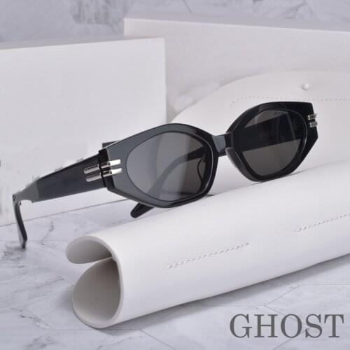 2021 New Fashion Women Men Sunglasses GENTLE CHOST Acetate Hexagonal Polarizing UV400 Lenses Sun Glasses for Women Men