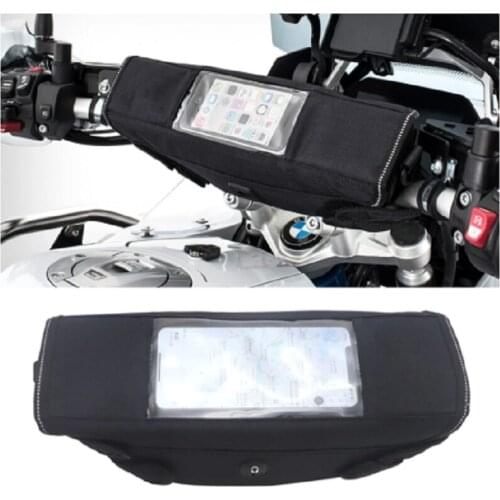 Motorcycle Handlebar Bag Magnetic Tank Bike Saddle Bag Big Screen for Phone / GPS for R1200GS F800GS ADV F700GS R1250GS