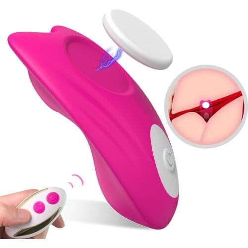 Panties Vibrator For Couple Adult Sex Toy Wireless Remote Portable Clitoral Stimulate Invisible Vibrating Eggs Sex Toy for Women
