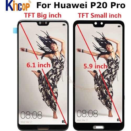 TFT For Huawei P20 Pro P20 PLus CLT-AL01 CLT-L29 LCD Display Touch Screen Digitizer Assembly 6.1" For Huawei P20Pro P20PLus lcd