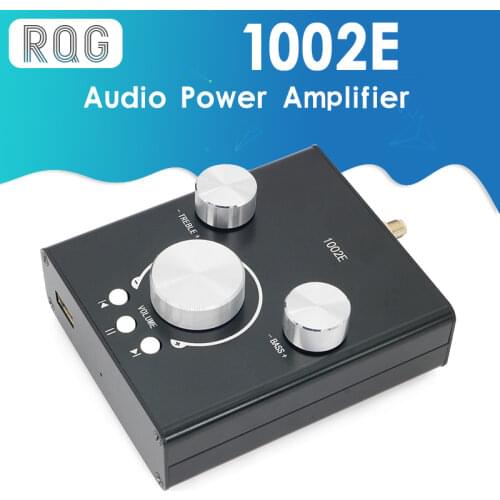 ZK-1002E 502E 2*50W 100Wx2 Bluetooth 5.0 TPA3116 Dual Channel Audio Power Amplifier Module High And Low Bass Subwoofer