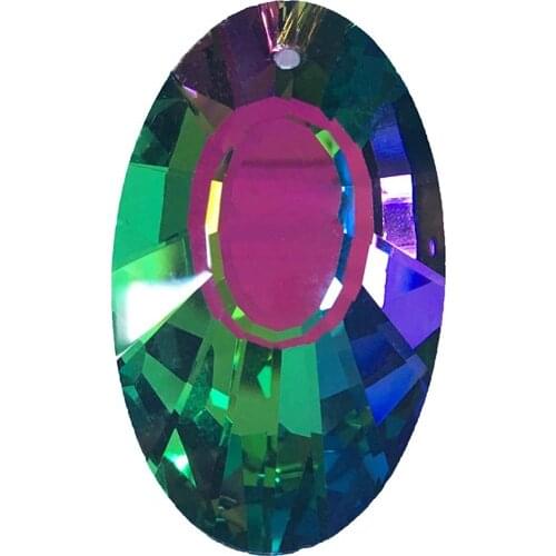 10pcs K9 Glass 50mm Crystal Prisms Pendants Chandeliers Parts Lustres Rainbow Lamp Lighting Hang Drops For Home/Wedding Decor