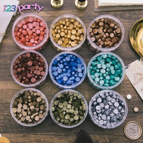 DIY handmade seal wax Seal stamp wax Vintage Wax Seal Stamp Tablet Pill Beads for Envelope Wedding Wax Seal Sealing Wax