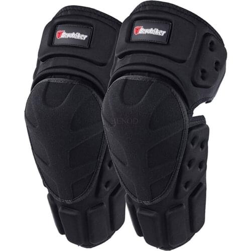 Aunisex Motorcycle Knee Pads Motocross Rodill Protector Guard Moto Knee Protective Gear Motocross Cycling Equipment Black