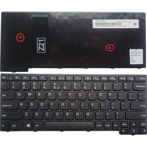 NEW US laptop keyboard For Lenovo yoga 11e yoga11e 4th SN20L08569 01AW076 US/English keyboard black