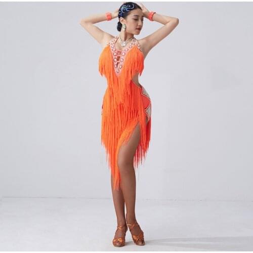 New national standard New Women Latin Dance Dress Ladies Flamengo Tango Dress Rumba/ChaCha L2059