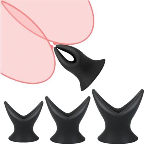 Small Medium Large Silicone Anal Beads Butt Plug Douche Enema Hollow Anal Plug Anus Gay Sex Toys Big Prostate Massage Anal Toy