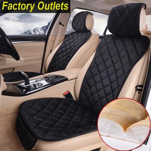 Universal Car Seat Covers Plush Warm Autumn Winter Seat Cover Cars Automobiles Seats Cushion Protector Auto Interior Accessories