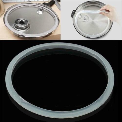 22-32cm Pressure Cooker Sealing Ring White Silicone Rubber Sealing Gasket Seal Rings Kitchen Electric Pressure Cooker Parts Tool