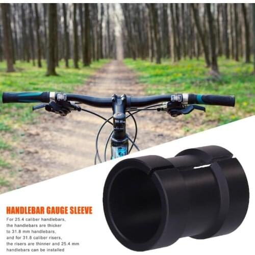 Bicycle Handlebar Diameter Adapter 25.4 to 31.8mm Installation Aperture Adjust MTB Road Bike Part Outdoor Activity Accessories