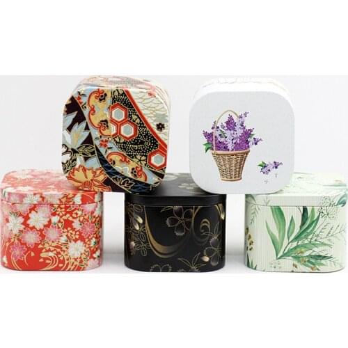 Xin Jia Yi Metal Storage Box Mini Fashion Hot Sale High Quality Square Shape Small Tinplate Tea Candy Jewelry Storage Tin Box
