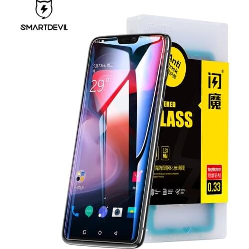 SmartDevil Non-full Coverage Screen Protector For OnePlus 9 9R 8T 7T 7 Tempered Glass For OnePlus 6 6T 5 5T HD Anti Fingerprint