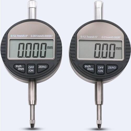 0-12.7mm Electronic Micrometer 0.01mm and 0.001 Digital Micrometro Dial Indicator Depth Measuring Tools
