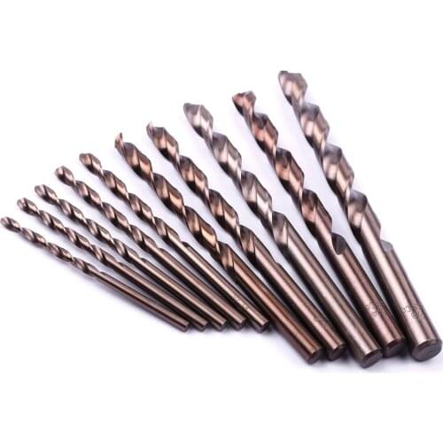 1Pcs Imperial HSS 6542 1/8 3/8 1/4 Inch Cobalt Twist Drill Bit M35 Twist Drill Bits Tools with Straight round shank