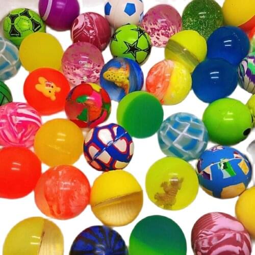 5pcs/bag for 4.5cm diameter hi bouncing ball Jumping Balls Rubber Outdoor Bath Toys Child Sports Games