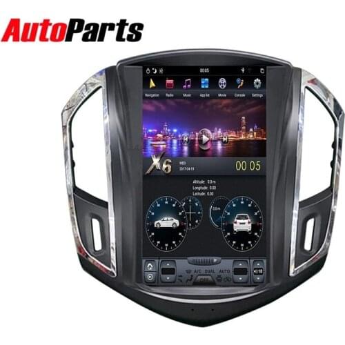 12.1"Android 9 Tesla Style Screen For Chevrolet Cruze 2010-2014Car Multimedia Player GPS Navi Auto Radio Head Unit Stereo 4G+64G