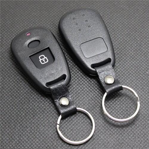 PINECONE Remote Case for HYUNDAI ELANTRA SANTAFE TERRACAN Key Shell Before 2004 2 Buttons Remote Shell With Rubber Pad 1 PC
