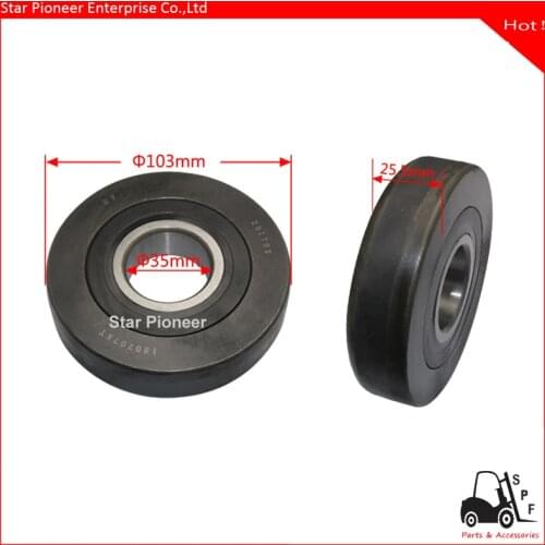 Forklift parts mast bearing mast roller 103x35x25mm 180707K part # 22578-22291