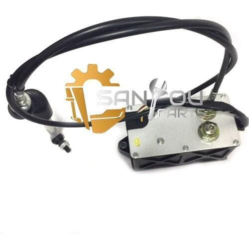 E320B E312B 247-5227 2475227 Square Throttle Motor Governor Assy with Double Cables 6 Pins for E320C Speed Gas Accelerator Parts