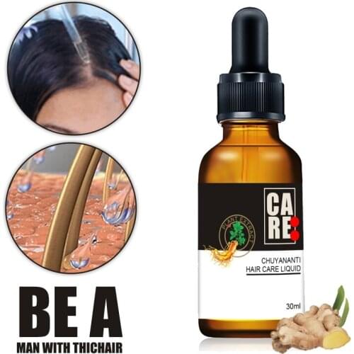 30ml Hair Essential Oil Strong Hair Serum Rapid Hair Fluid Natural Essence Loss Growth Growth Hair Ginger Hair Treatment