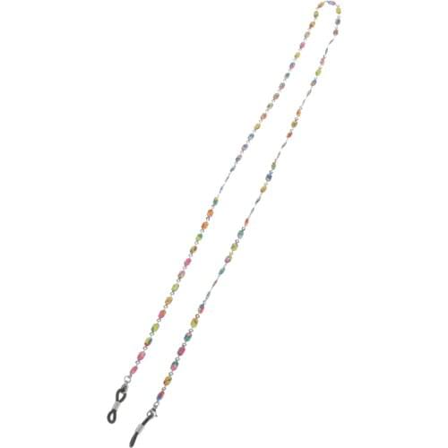Ethnic Colorful Stainless Steel Sunglasses Eyeglass Chain Eyewear Glasses Holder Retainer