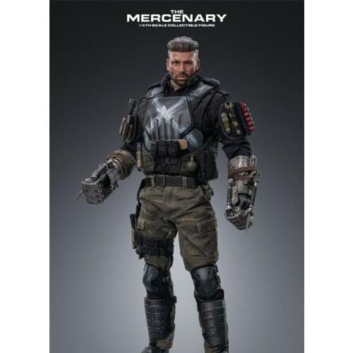 Art Figures AF026 1/6 Scale Male Soldier Scarface Mercenary 12" Action Figure Full Set Model