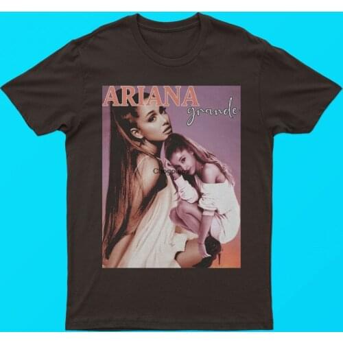 Ariana Grande T Shirt Vintage Style Unisex Shirt Unisex Tee Unisex t shirt Hoodie Sweatshirt Women Black