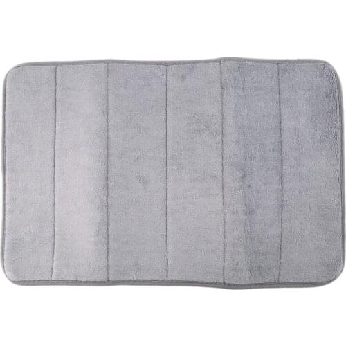 Quality Bathroom Carpet Anti-slip Bath Rug Outdoor Shower Room Rugs Mats Memory Foam Rug Bathroom Floor Mat Toilet Door Mat